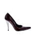 Stuart Weitzman Graphic Burgundy Heels Size 5 - photo 1