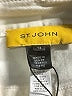 St. John Ivory Casual Pants Size 14 - photo 4