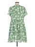 Everly 100% Polyester Green Casual Dress Size M - photo 2