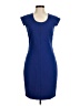 Robert Rodriguez Solid Blue Cocktail Dress Size 8 - photo 1