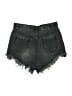 UNIF Black Denim Shorts Size 24 waist (estimated) - photo 2