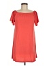 West Loop Solid Orange Casual Dress Size M - photo 1