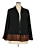 Dana Kay 100% Polyester Black Jacket Size 20 - photo 1