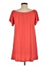 West Loop Solid Orange Casual Dress Size M - photo 2