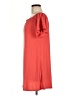 West Loop Solid Orange Casual Dress Size M - photo 5