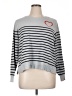 Skinnygirl Stripes Gray Pullover Sweater Size 1X - photo 1