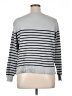 Skinnygirl Stripes Gray Pullover Sweater Size 1X - photo 2