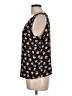 T Tahari 100% Polyester Black Sleeveless Blouse Size L - photo 5