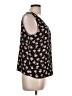 T Tahari 100% Polyester Black Sleeveless Blouse Size L - photo 4