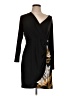 NY Collection Graphic Black Cocktail Dress Size L (petite) - photo 1