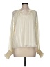 Express 100% Polyester Ivory Long Sleeve Blouse Size M - photo 1