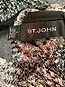 St. John Metallic Silver Cocktail Dress Size 2 - photo 7