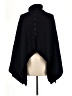 Neiman Marcus 100% Cotton Black Poncho One size - photo 2