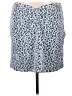 Good American Animal Print Blue Casual Skirt Size XL Plus (4) - photo 1