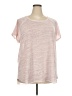 Dantelle 100% Polyester Pink Short Sleeve T-Shirt Size 3X - photo 1
