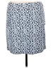 Good American Animal Print Blue Casual Skirt Size XL Plus (4) - photo 2