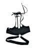 Shein Solid Black Swimsuit Top Size 6 - photo 2