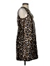 J.Crew Animal Print Brown Cocktail Dress Size 0 - photo 4
