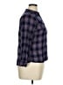 Westport 100% Rayon Plaid Blue Long Sleeve Blouse Size XL Petite - photo 4
