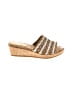 Eric Javits Tan Wedges Size 9 1/2 - photo 1