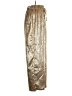 Unbranded 100% Polyester Metallic Gold Casual Pants Size L - photo 4