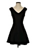 Mango Solid Black Cocktail Dress Size 2 - photo 1