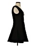 Mango Solid Black Cocktail Dress Size 2 - photo 4