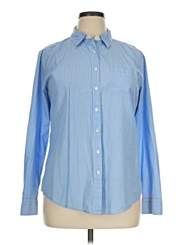 Gap Long Sleeve Button-Down Shirt (view 1)