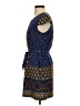 Collective Concepts 100% Polyester Paisley Blue Casual Dress Size XS - photo 5