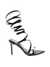 Aldo Black Sandals Size 6 1/2 - photo 1