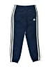 Adidas 100% Polyester Blue Track Pants Size 7 - photo 1