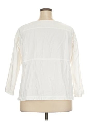 Roucha 3/4 Sleeve Top (view 2)