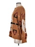 Mi ami Print Brown Pullover Sweater Size M - photo 5