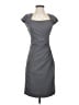 L.K. Bennett Solid Gray Cocktail Dress Size 4 - photo 1