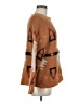 Mi ami Print Brown Pullover Sweater Size M - photo 4