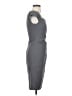 L.K. Bennett Solid Gray Cocktail Dress Size 4 - photo 4