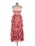 Hutch 100% Polyester Red Cocktail Dress Size 14 - photo 2