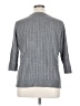 New York & Company 100% Acrylic Gray Pullover Sweater Size XL - photo 2