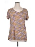 Lularoe Purple Short Sleeve Top Size XL - photo 1