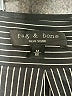 Rag & Bone Black Gray Long Sleeve Blouse Size M - photo 7