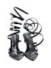 Aldo Black Sandals Size 6 1/2 - photo 2