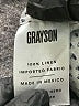 Grayson 100% Linen Animal Print Silver Long Sleeve Button-Down Shirt Size XS (1) - photo 8
