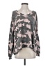 Adora Camo Gray Pullover Sweater Size S - photo 1