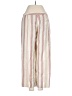 Larry Levine Stripes Ivory Linen Pants Size 4 - photo 2