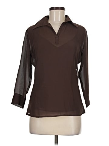Oleg Cassini 3/4 Sleeve Blouse (view 1)