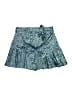 Glam Animal Print Teal Skort Size L - photo 1