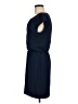 Guess 100% Polyester Solid Blue Casual Dress Size 6 - photo 5