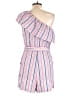 LOFT Beach Stripes Pink Romper Size L - photo 2