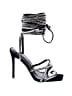 Azalea Wang Black Sandals Size 7 - photo 1