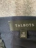 Talbots Polka Dots Blue Formal Skirt Size 10 - photo 3